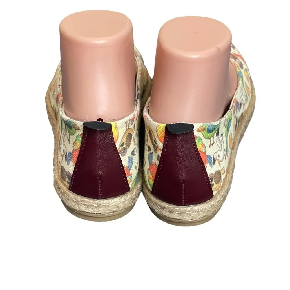 Goby Espadrilles Birds Flowers & Sun - Size 37